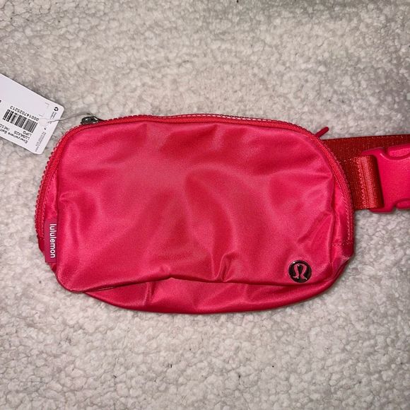 lululemon athletica Bags Lululemon Belt Bag Lip Gloss Pink Color